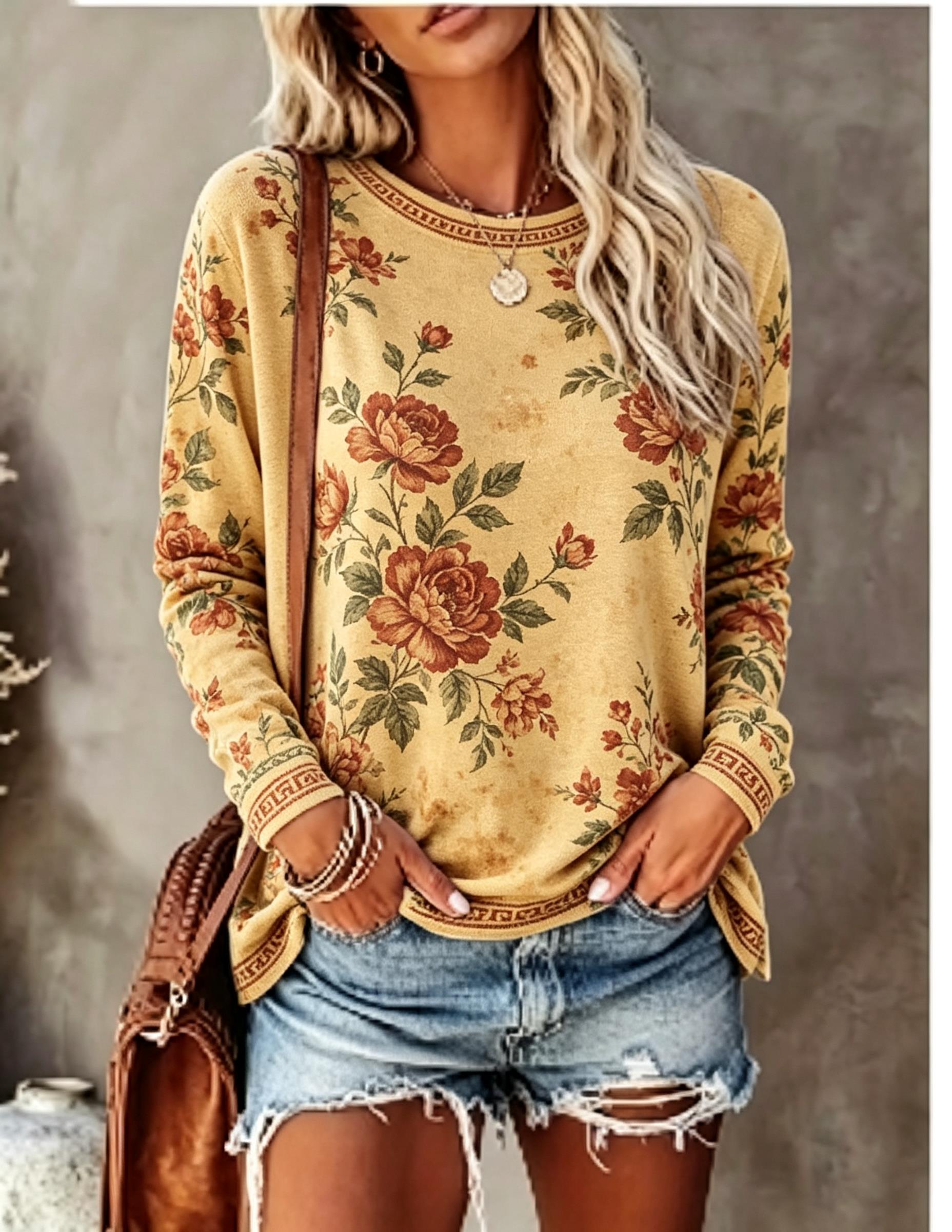 Kadın Bisiklet Yaka Uzun Kollu - Winter Clothing For Women incelemesi ve fiyatı
